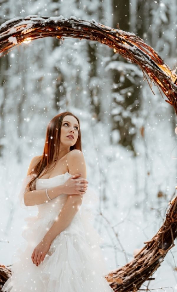 Nunta iarna in padure - SnowWhite by TreeHouse