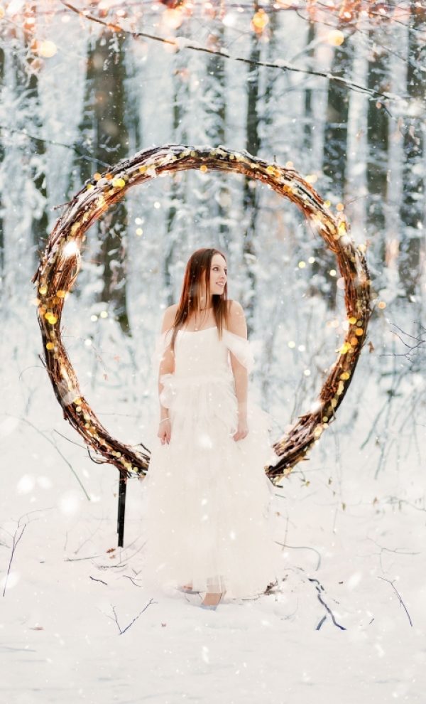 Nunta iarna in padure - SnowWhite by TreeHouse