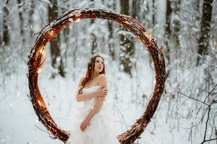 Nunta iarna in padure - SnowWhite by TreeHouse
