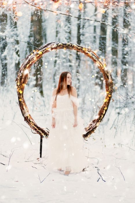 Nunta iarna in padure - SnowWhite by TreeHouse